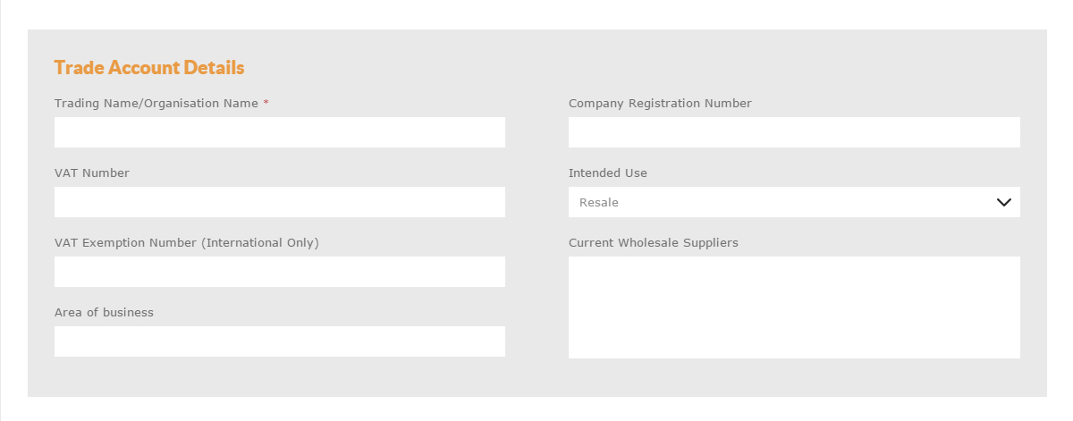 Trade Account For Outdoor Organisations